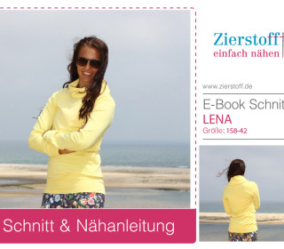 E-Book - Schalkragenshirt / Kleid „LENA“, Gr. 158 – Damengr. 42